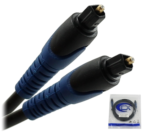 

Kabel Optyczny Toslink SPDiF T-t 3D CX-DB200 1m