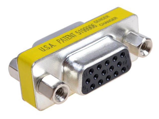

Adapter Vga 15 pin Łącznik D-sub Gniazdo Gniazdo