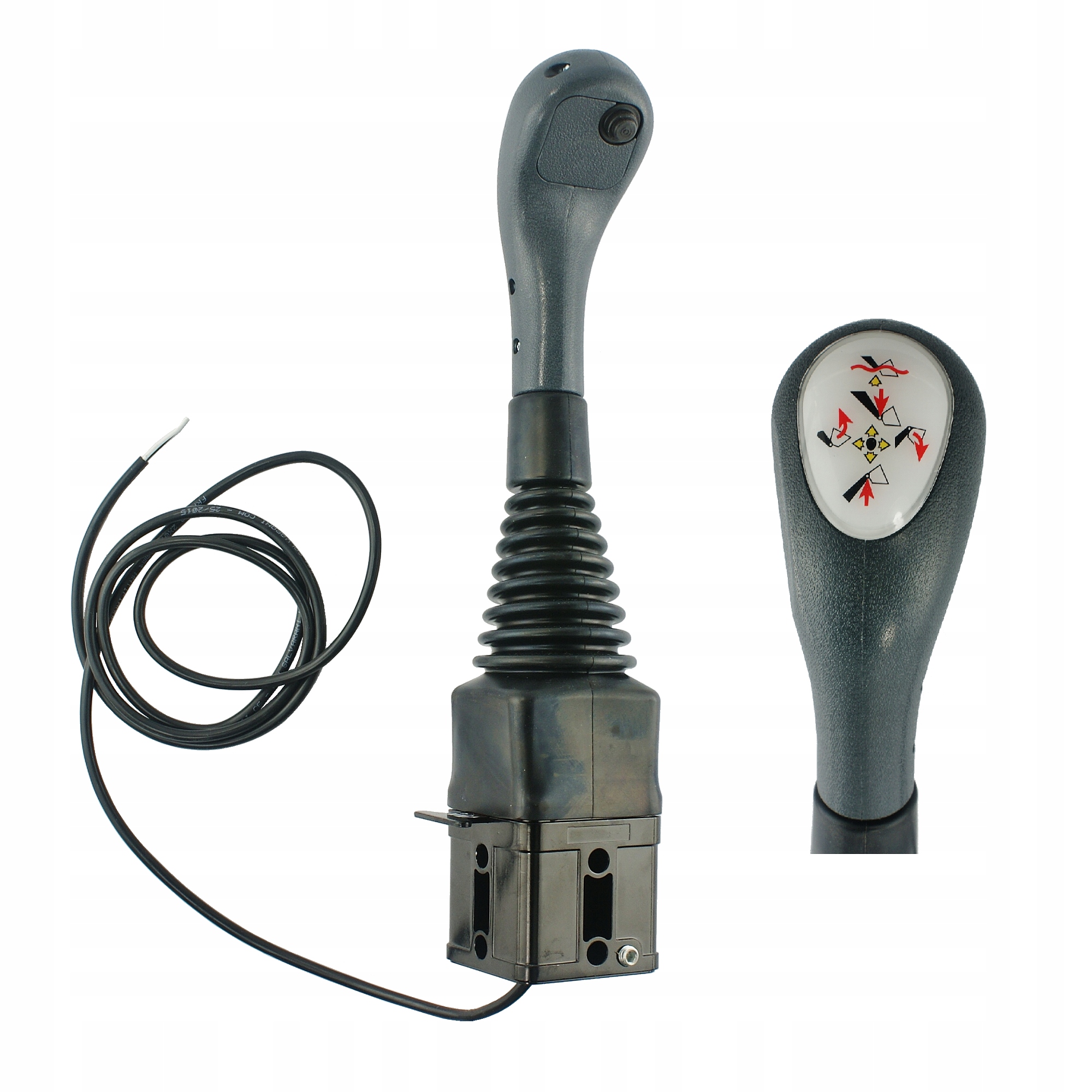 1.15.00.001 - ДЖОЙСТИК ДЛЯ КУЛЬОК 1 КНОПКА ТУР ІТАЛІЙСЬКИЙ INDEMAR