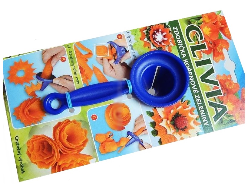 

Temperówka do warzyw dekorator obierak carving cze
