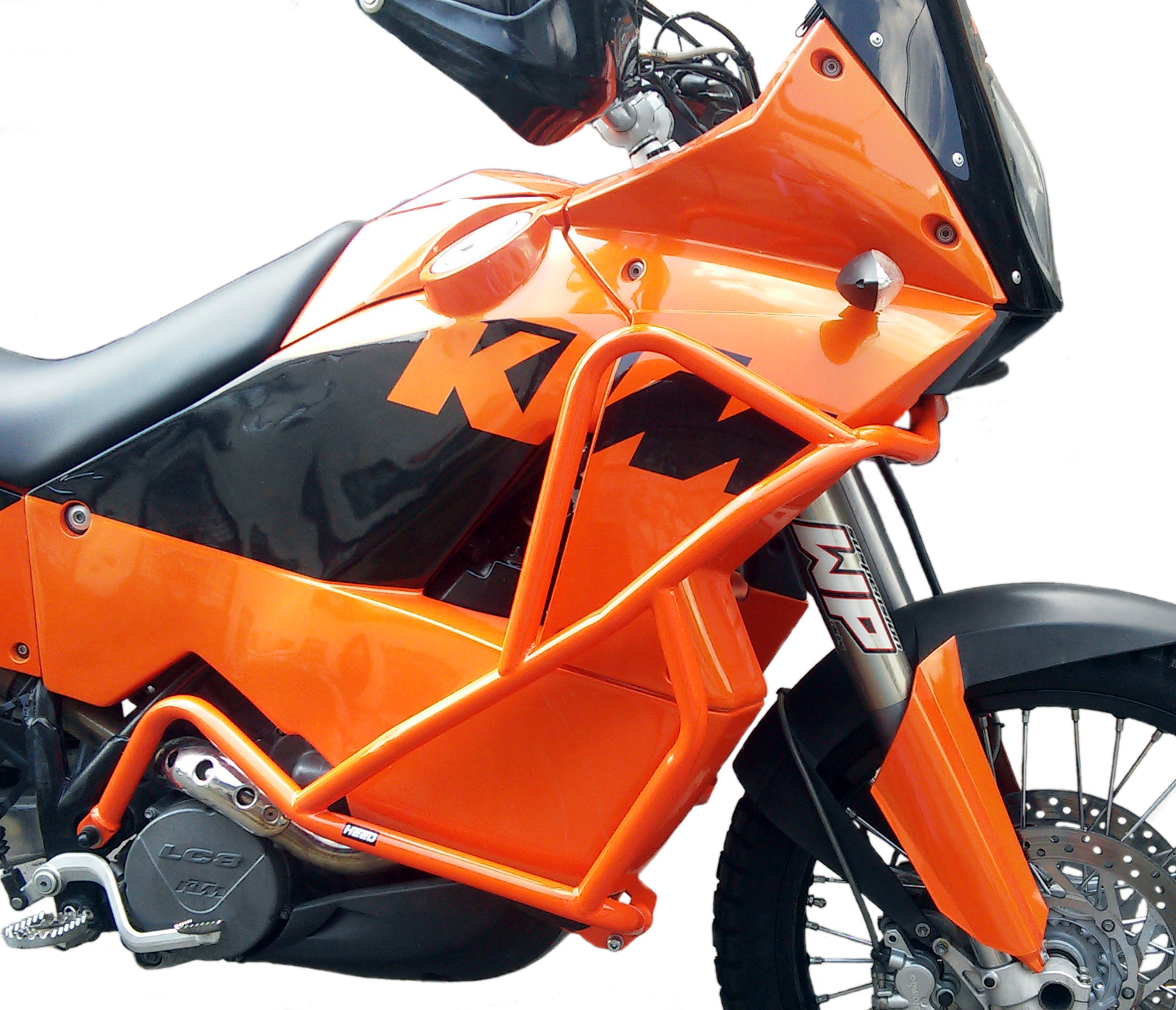 HEED crash bars KTM 950 ADVENTURE (02-6) оранжевый