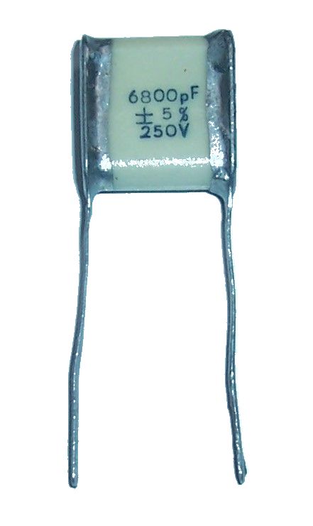 

Kondensator Mikowy SGM-4 _ 6,8nF 250V Silver Mica