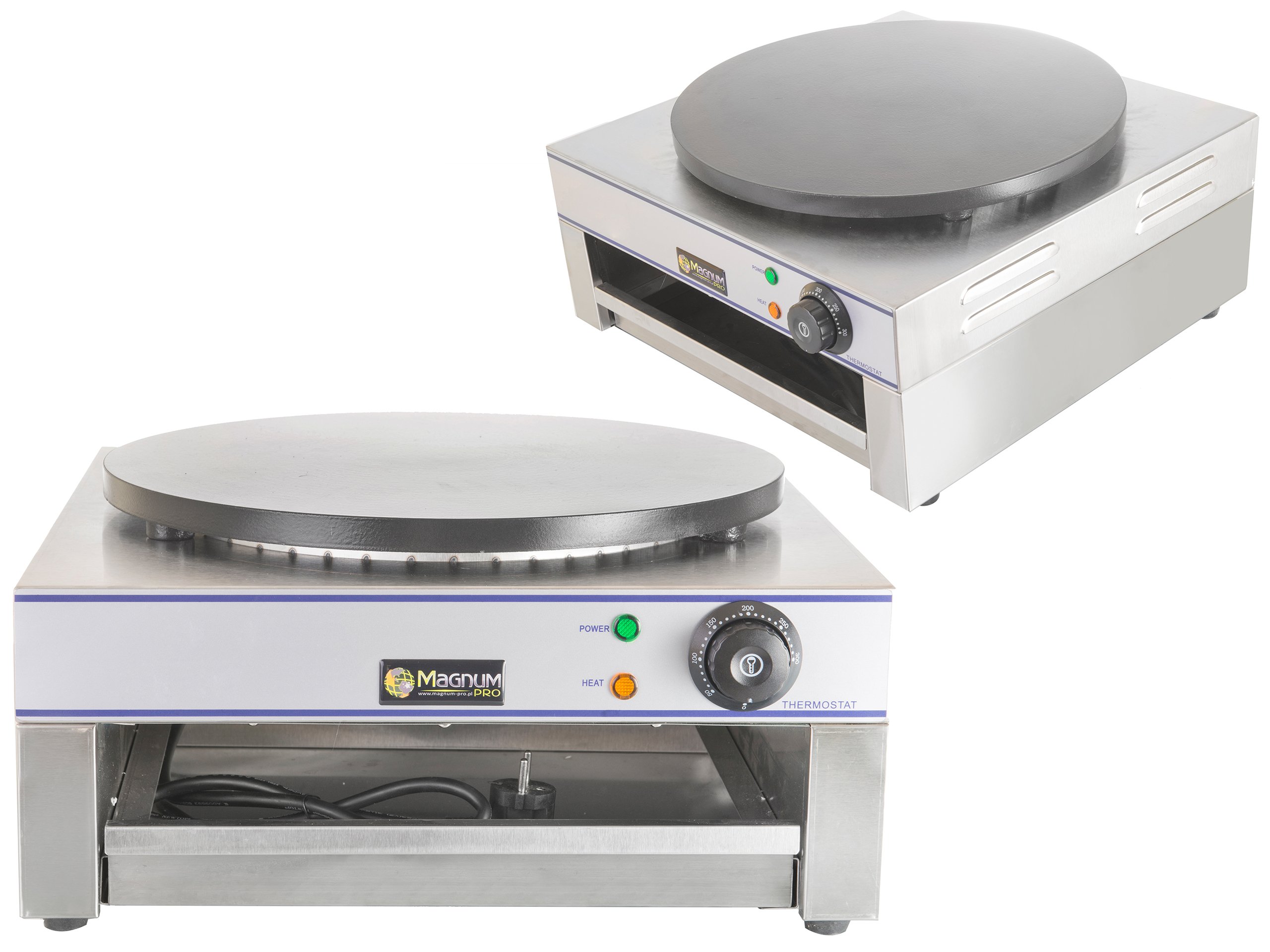 Elektrický Palačinkovač Zařízení Na Palačinky 40CM Litinový 3000W