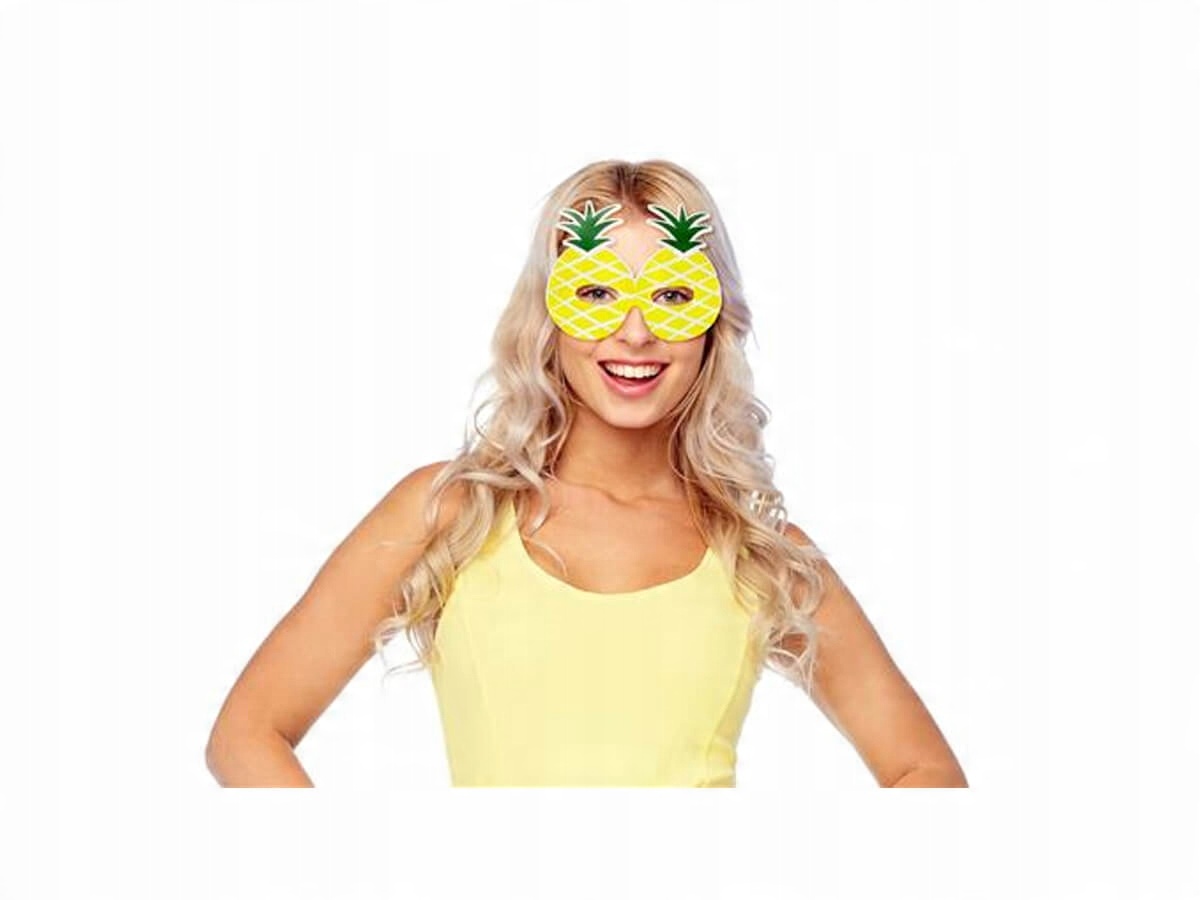 

Maski Papierowe Słodki Ananas 6 szt. Hawaje