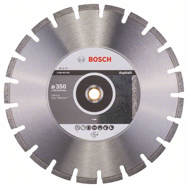 

Bosch Tarcza Diamentowa 350/25,4/20mm Do Asfaltu