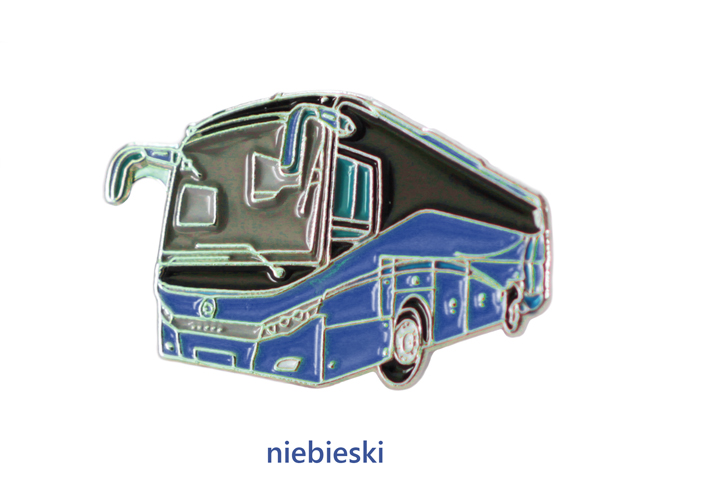 Niebieski AUTOBUS dla KIEROWCY Pin Przypinka Pins Liczba sztuk w ofercie 1 szt.