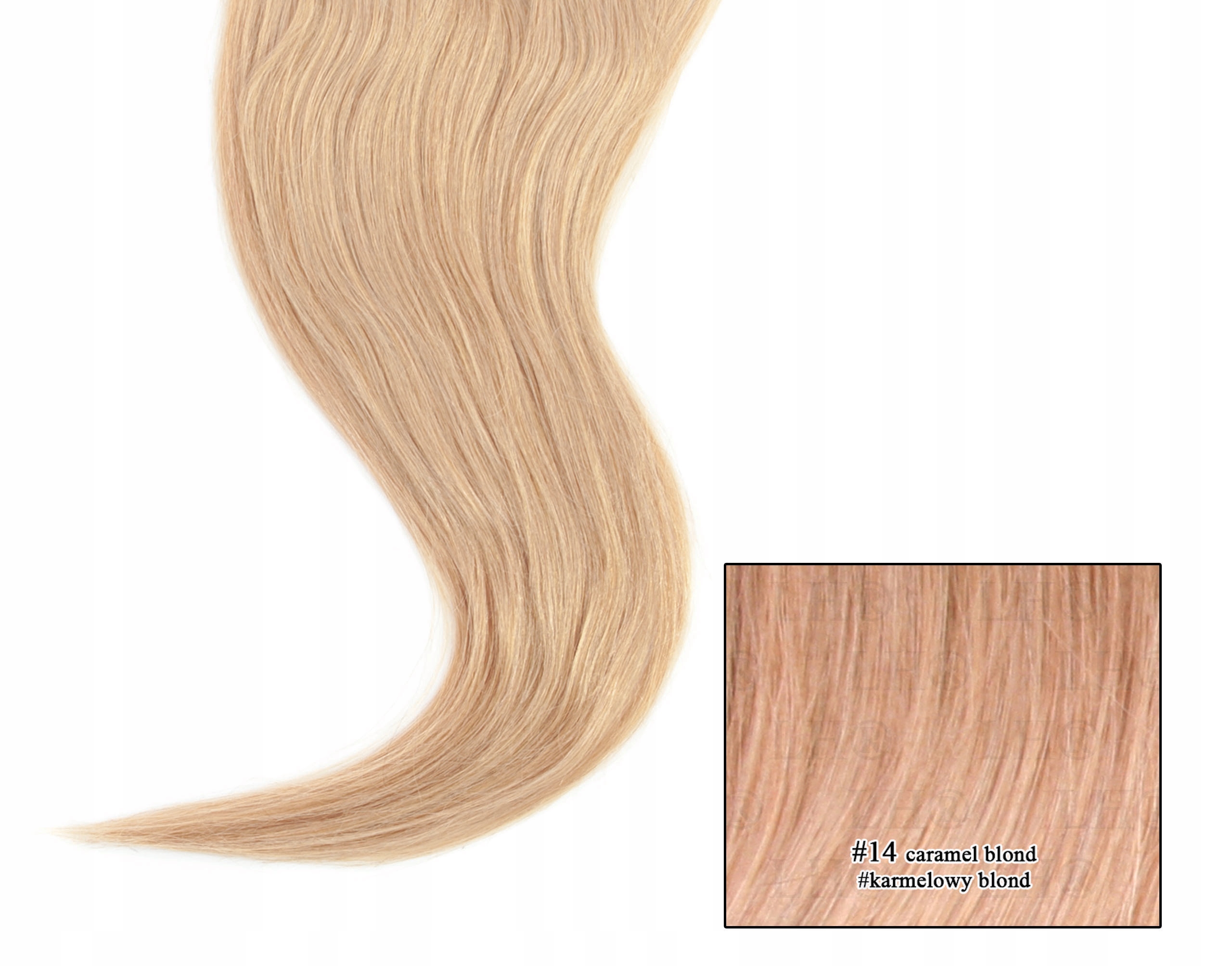 14 – 45 cm exkluzivní 8dílná sada vlasů