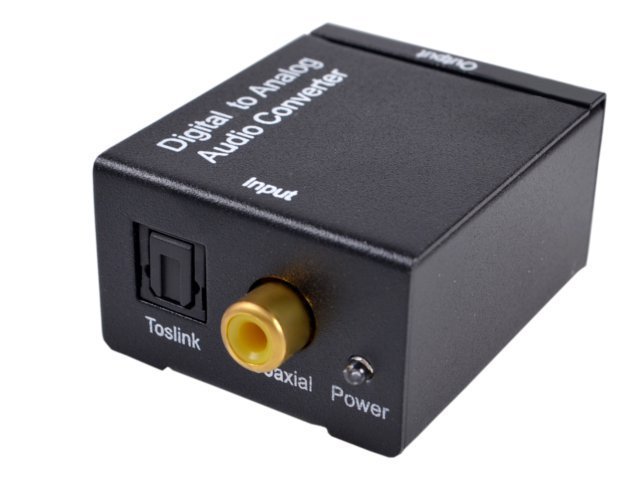 

Konwerter sygnału audio Digital optyczny - Analog