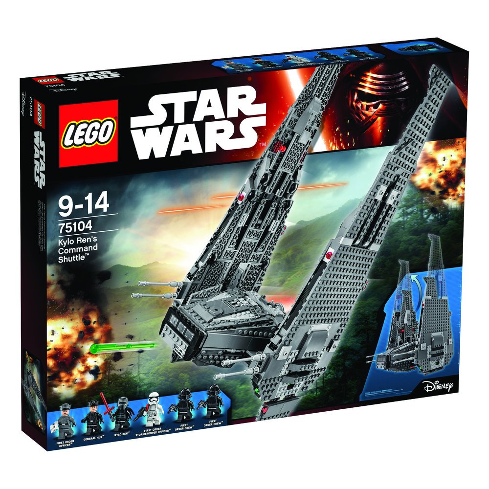Klocki Lego Star Wars Zestaw Command Shuttle Kylo Rena 75104