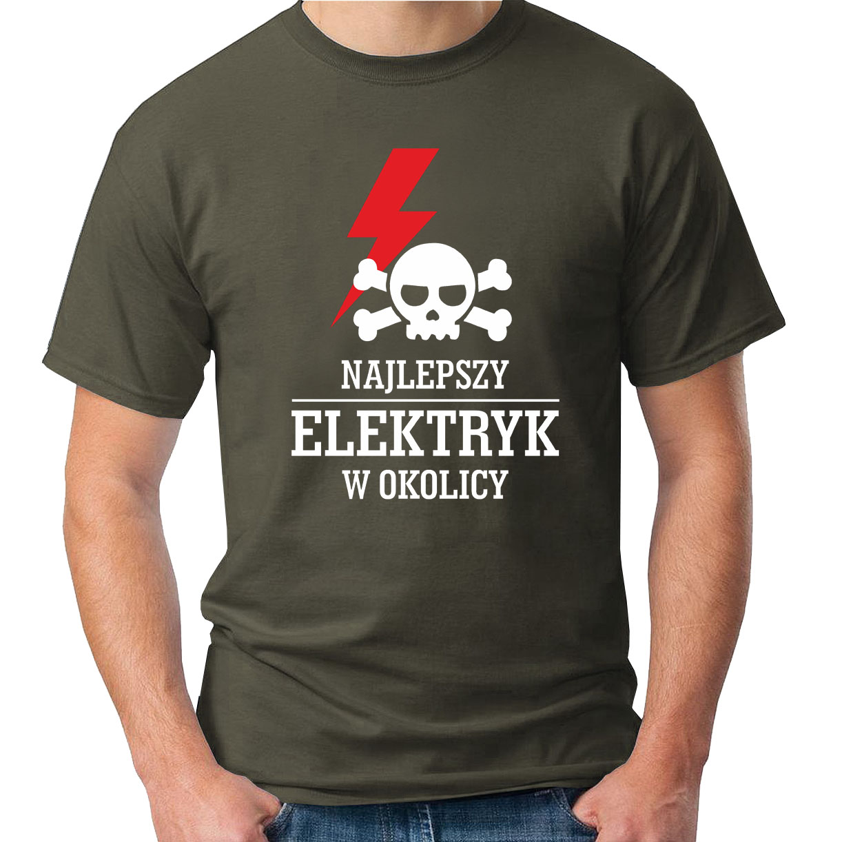 

Koszulka dla elektryka, fachowca, elektryk,