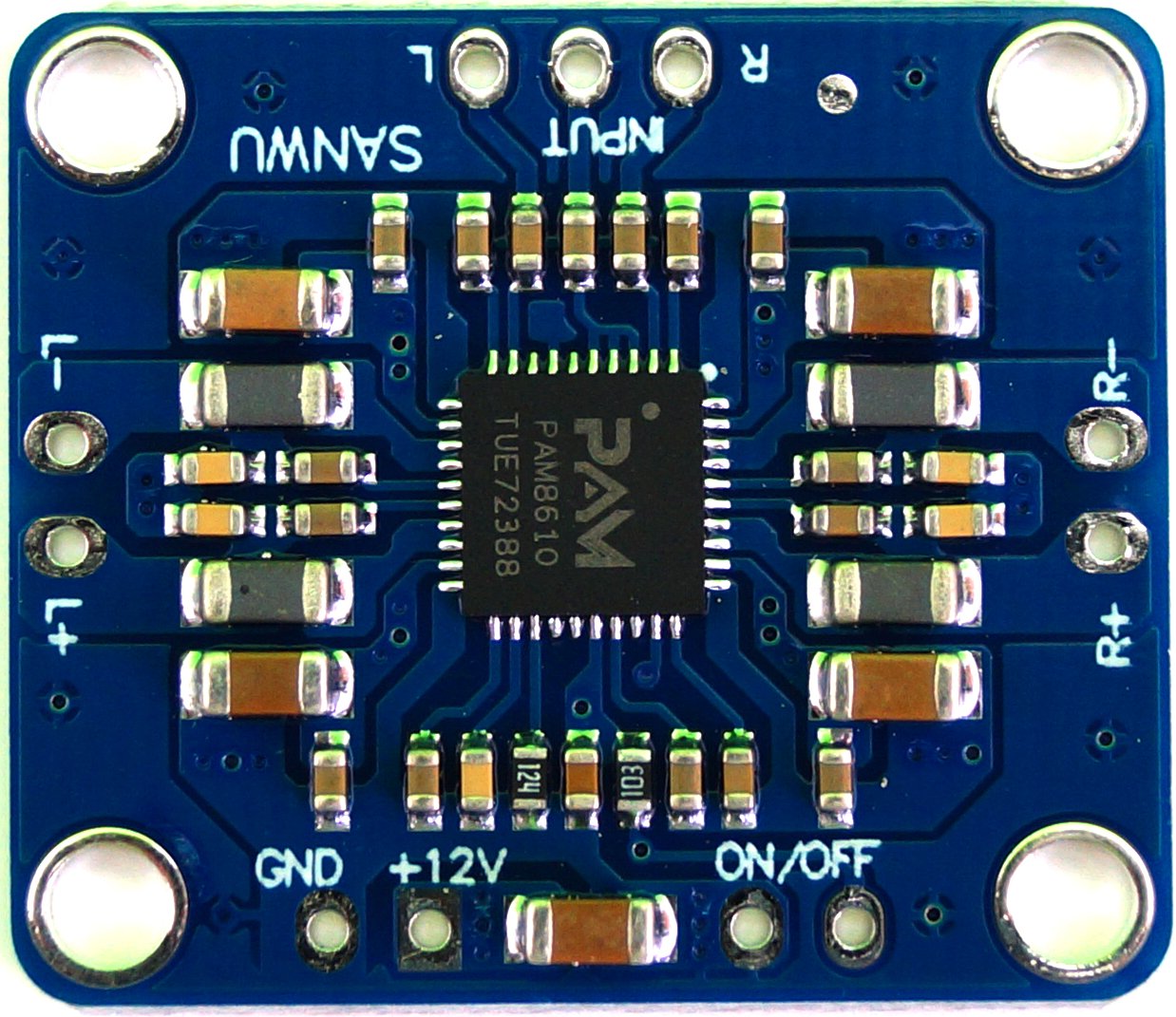 Pam8610 схема подключения