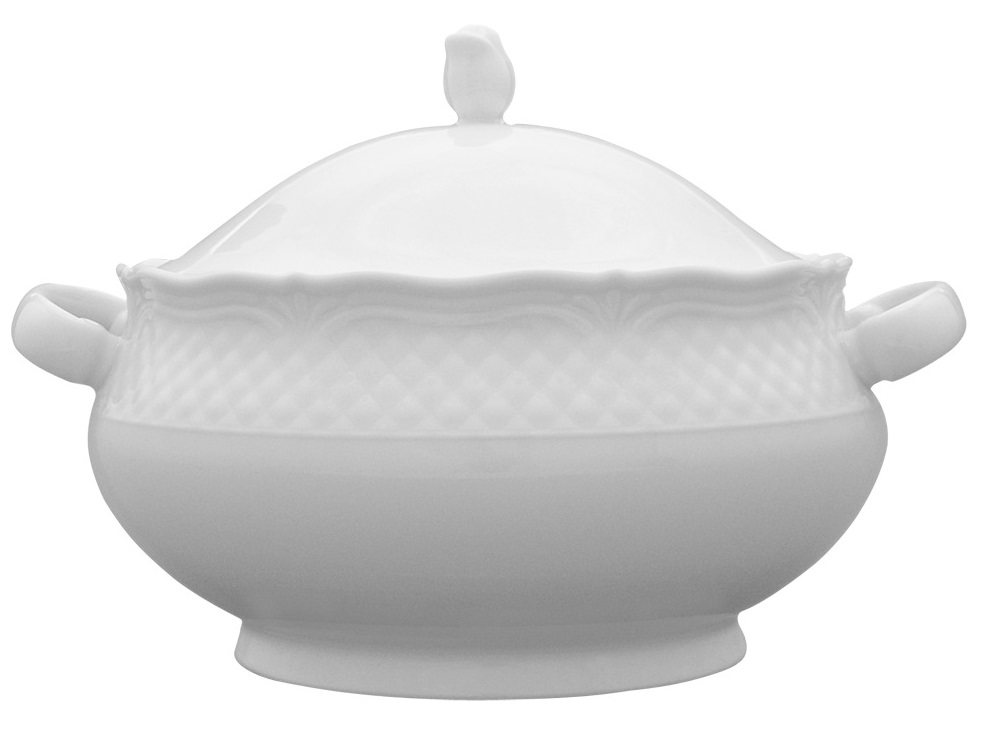LUBIANA AFRODYTA WAZA Z POKRYWKĄ 2,7 L Porcelana