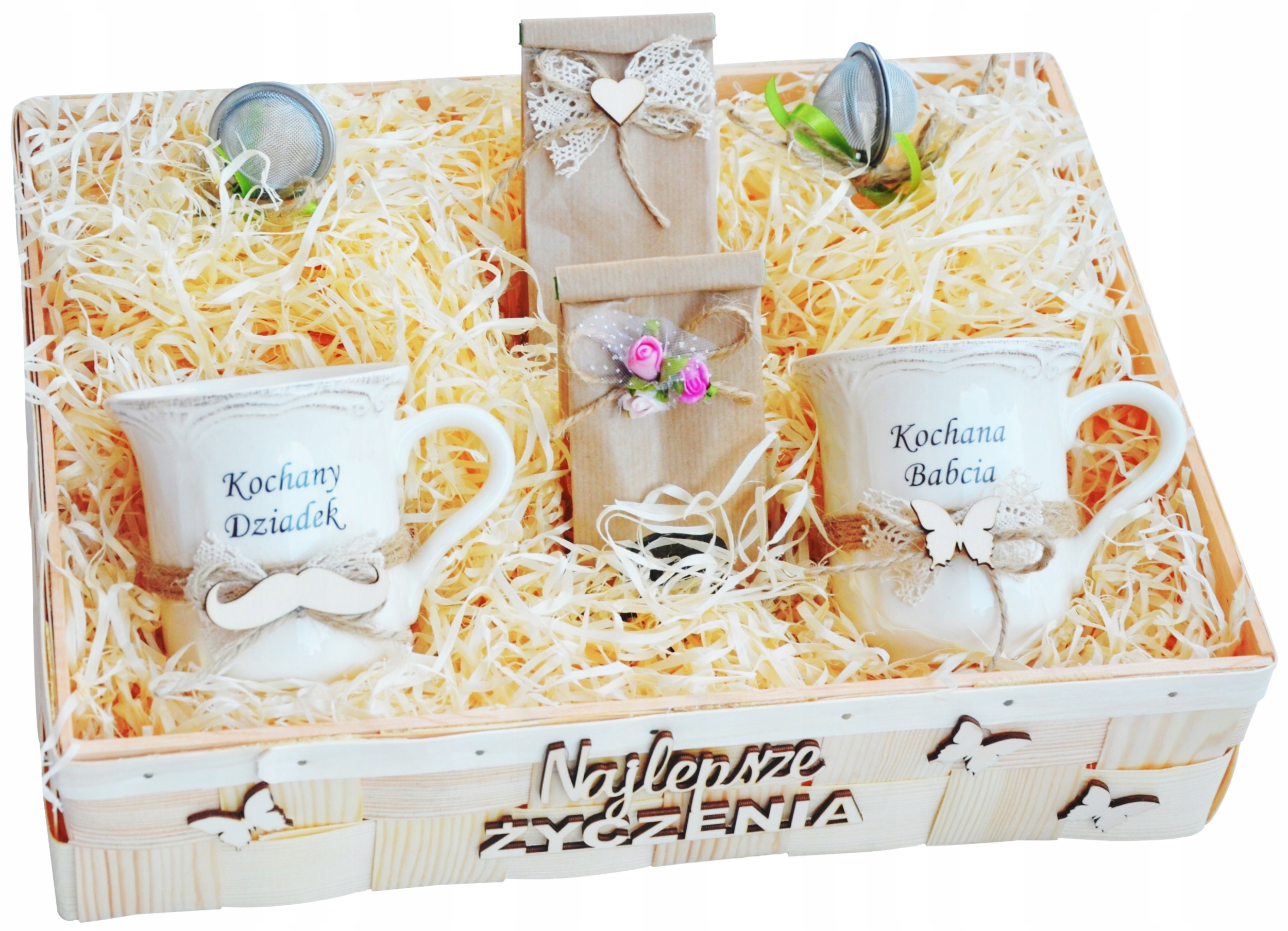 Piękny na Dzień Babci i Dziadka Zestaw XXL