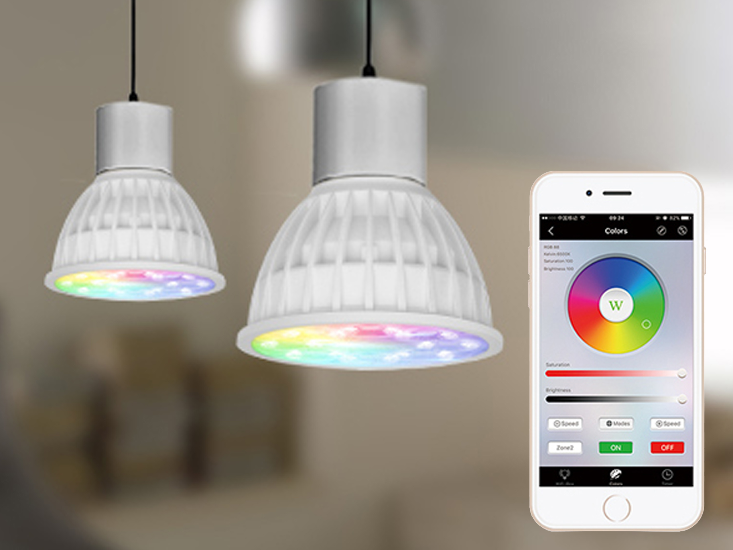 ŻARÓWKA GU10 SMART LED RGB+CCT WIFI MILIGHT 230V FUT103 Rodzaj żarówki