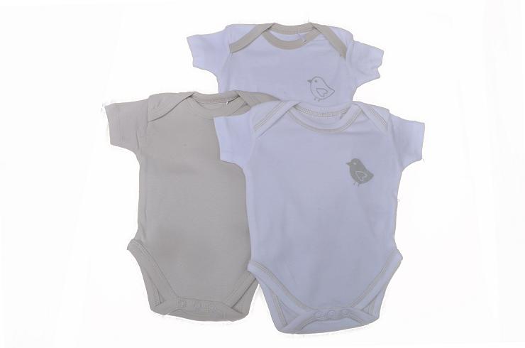 BODY NIEMOWLĘCE KRÓTKI RĘKAW 3 SZT WYPRAWKA 62-68 Marka Inna marka