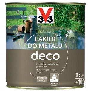 

V33 Lakier do metalu Deco 0,5L Mat 3V3