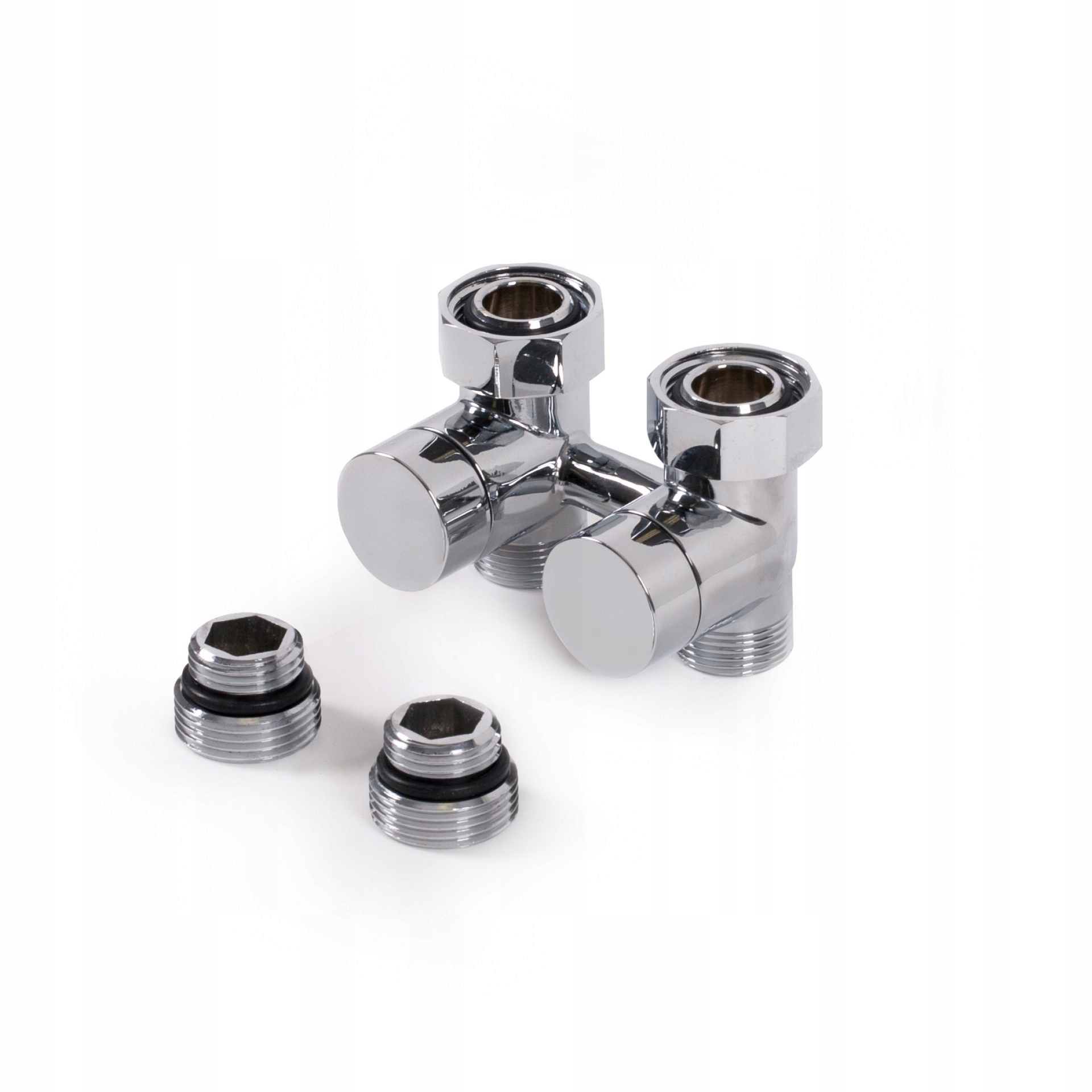 Jednoduché Pripojenie Spodný ventil napájaný Gz 3/4" alebo Gw 1/2" Chróm Poletti