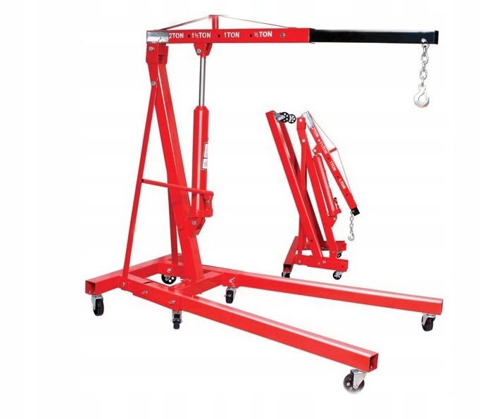 ŻURAW WARSZTATOWY +2XPOMPA+BALANCER BARDZO MOCNY Kod producenta 12