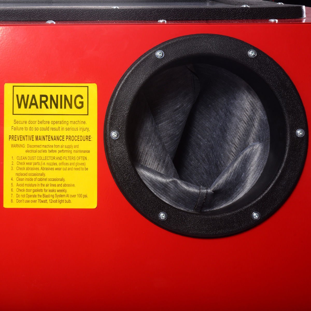 ПЕСКОСТРУЙНАЯ МАШИНА КАБИНЫ 220L ПОЛНЫЙ КОМПЛЕКТ ТВЕРДОЕ КРЕПЛЕНИЕ