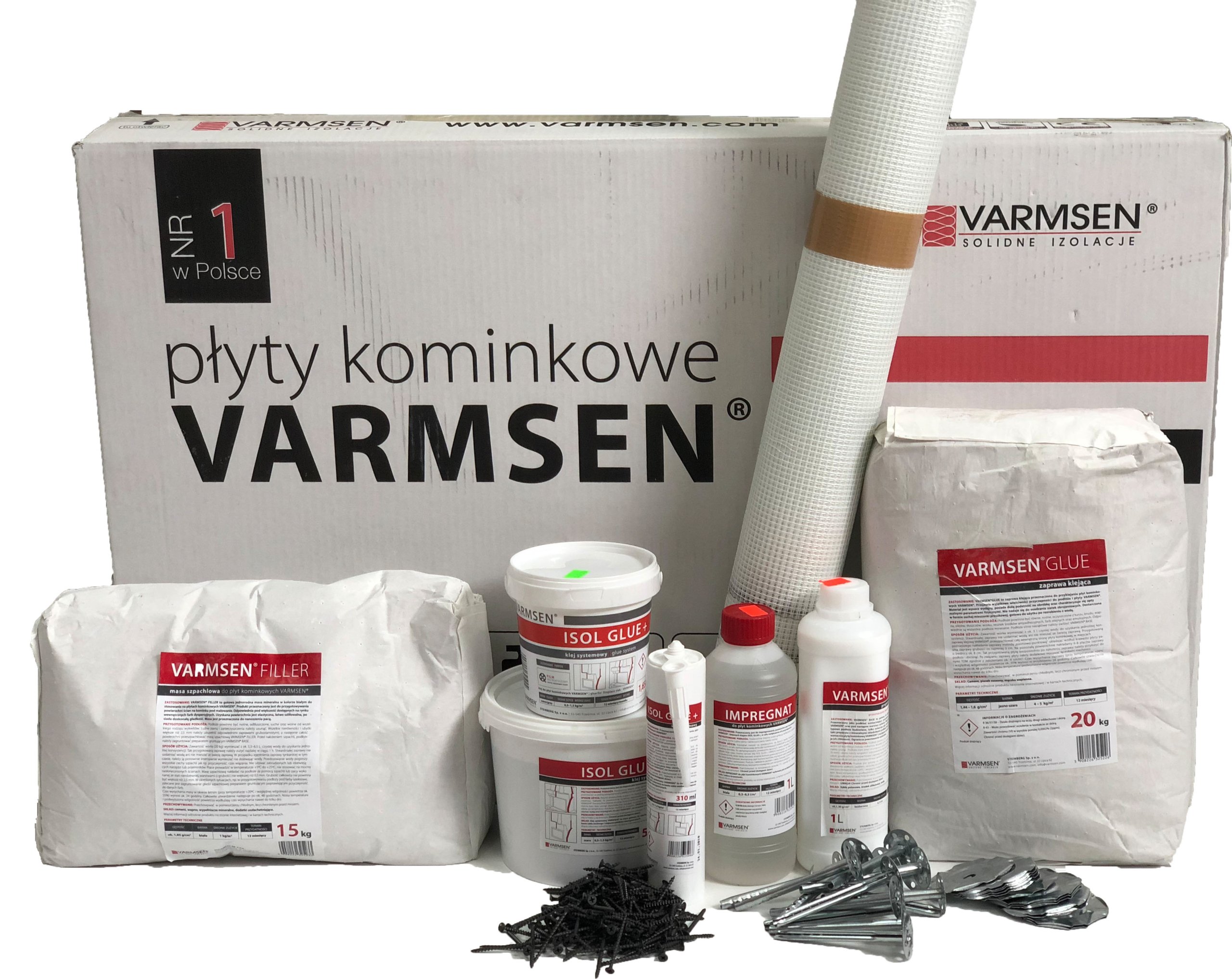 

Płyta Kominkowa Skamol Zestaw 18 Płyt + Akcesoria