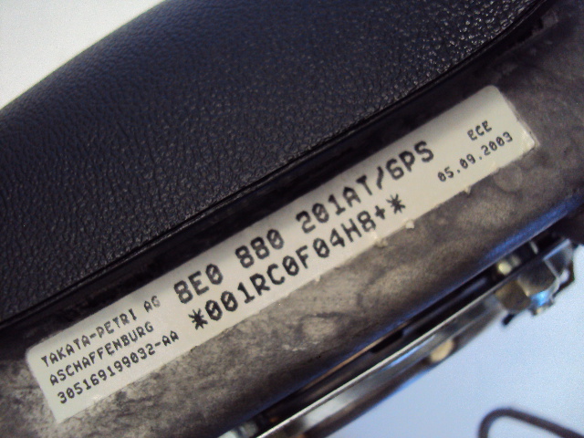 подушка водители Audi A4 B6