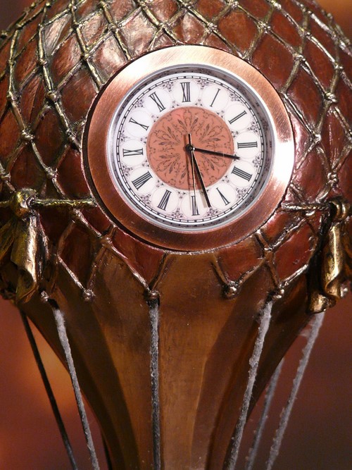 ZEGAR BALON figurka Steampunk*** VERONESE ZEGAREK Marka ArtprintCave