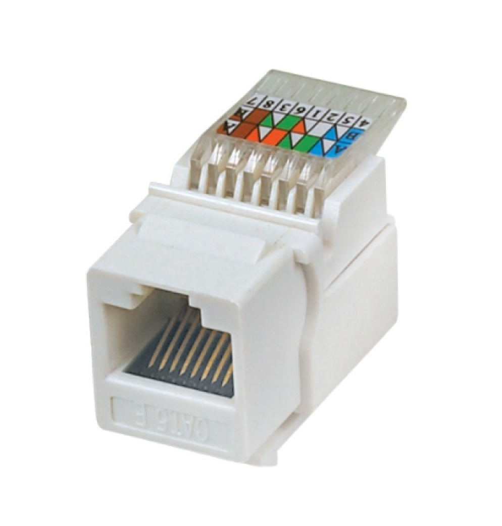 

Keystone gniazdo 8p8c RJ45 Cat.5e samozaciskowe