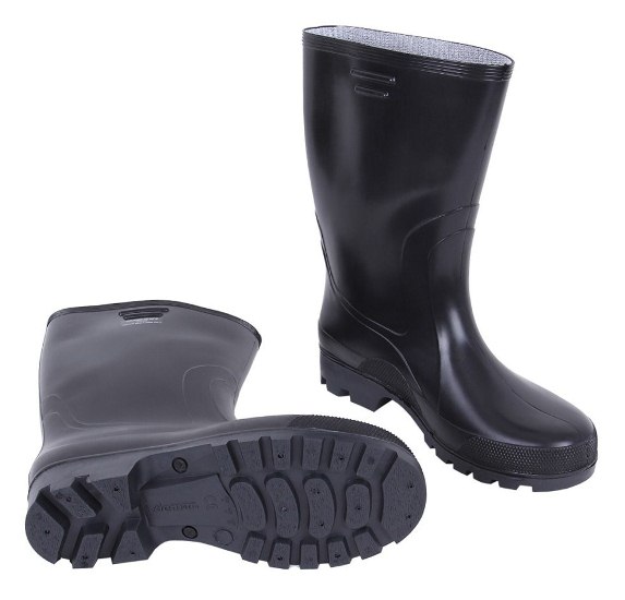Kalosze Grand Czarne w mokre deszczowe dni Gumiaki Marka inna