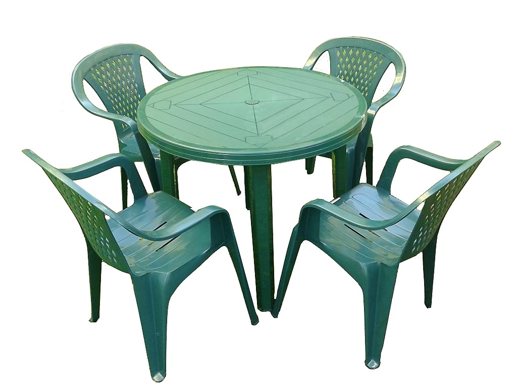 Набор пластиковой мебели. Комплект пластиковой мебели (стол Нирвана + 8 кресел Флинт). Комплект пластиковой мебели (стол Суматра "Sumatra" 1400х800 + 6 кресел "Ибица"). Комплект садовой мебели (стол, 4 стульев) Hy-007. Набор мебели 4пр стол(бук) + 4стула(морская волна) Veno.