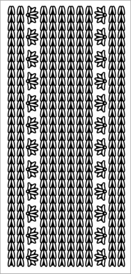 STICKERSY NAKLEJKI SZLACZKI nr JO-66 Kolor dominujący złoty