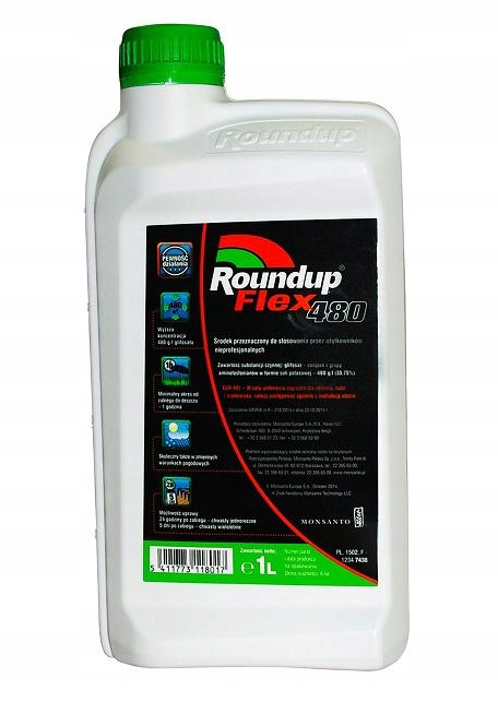 Roundup Flex480 buriny RANDAP 1 Liter herbicídu