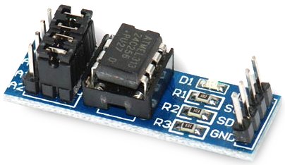 

Moduł na pamięć 24Cxxxx I2C Serial Eeprom _LCT-008