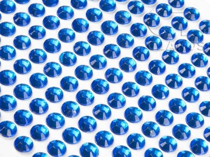 

Cekiny dżety samoprzylepne cekinki 8 mm Niebieski