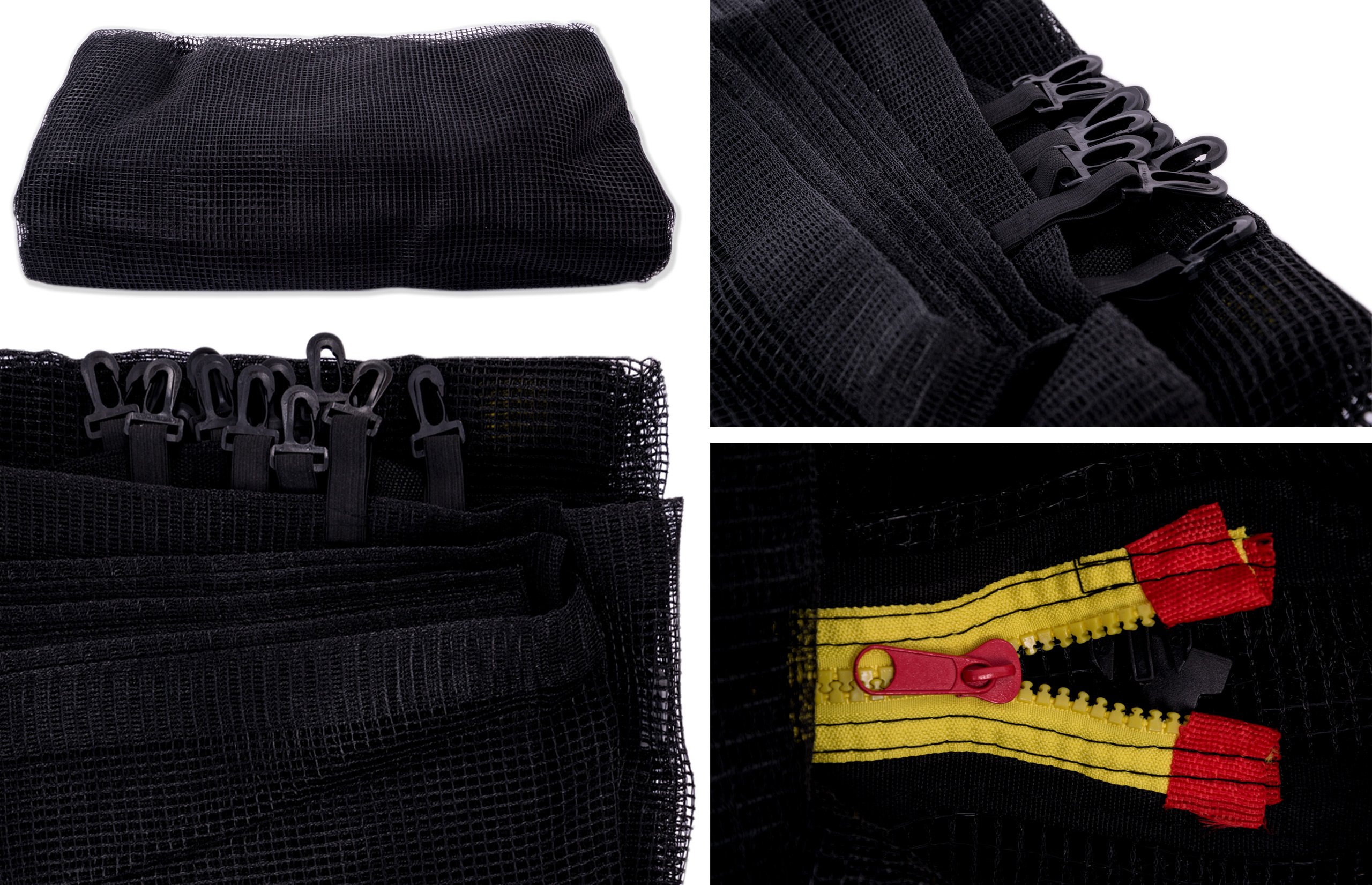 Siatka Ochronna Osłona Zabezpieczająca do Trampoliny 366cm 12ft 10nóg 180cm Stan opakowania oryginalne