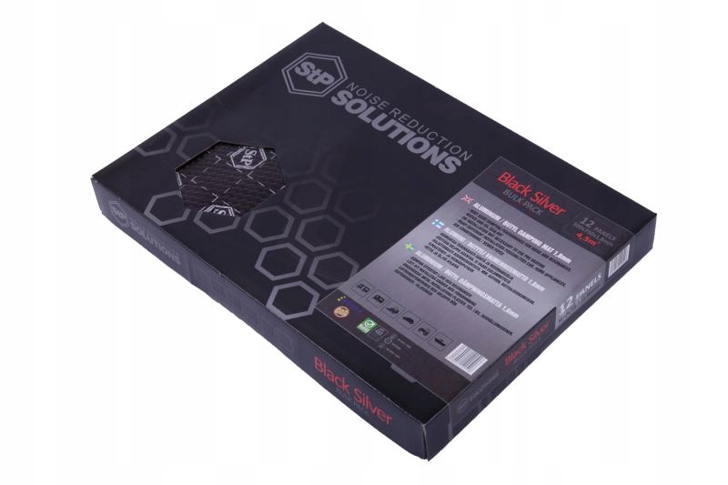 StP Silver 1 8mm mata butylowa 10szt 75x50 3 75m2 Car type 4x4 SUV Passenger cars Cargo vans Trucks RVs Buses Undefined