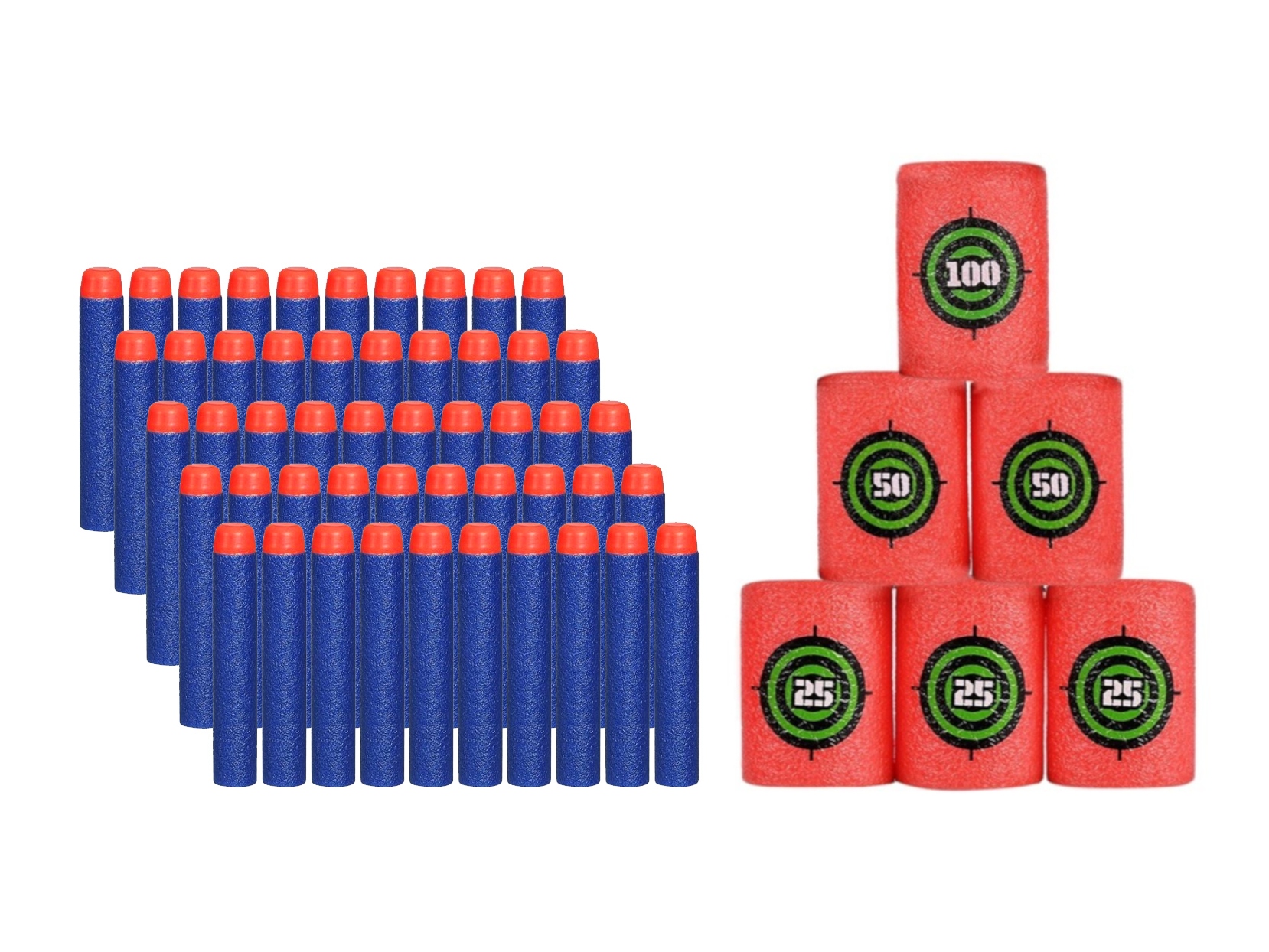 

Zestaw Akcesoriów Do Nerf Strzałki Cele