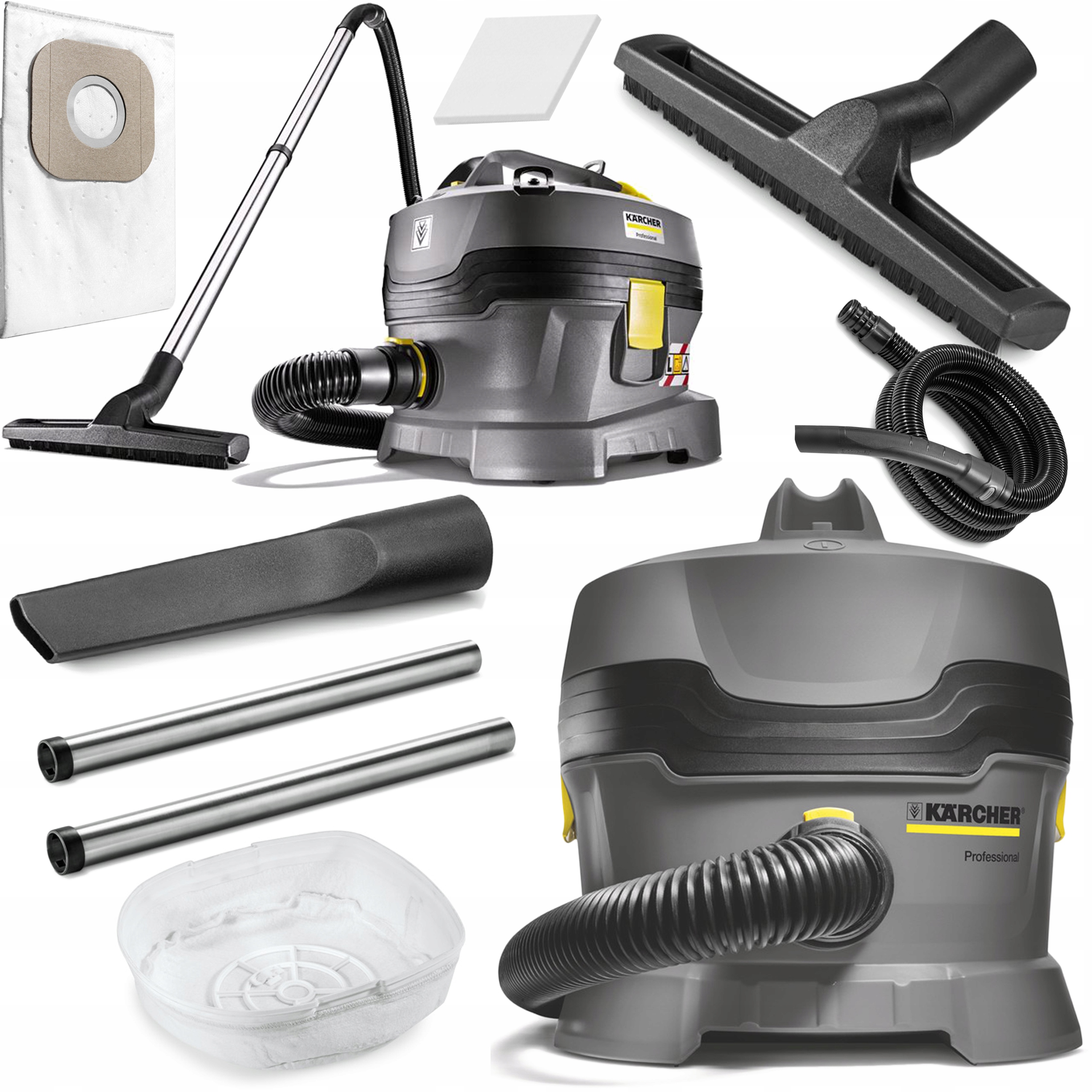 KARCHER T8 / 1 L PRIEMYSELNÝ VYSÁVAČ ČISTIČ L ZÁKLADNÝ PRACH