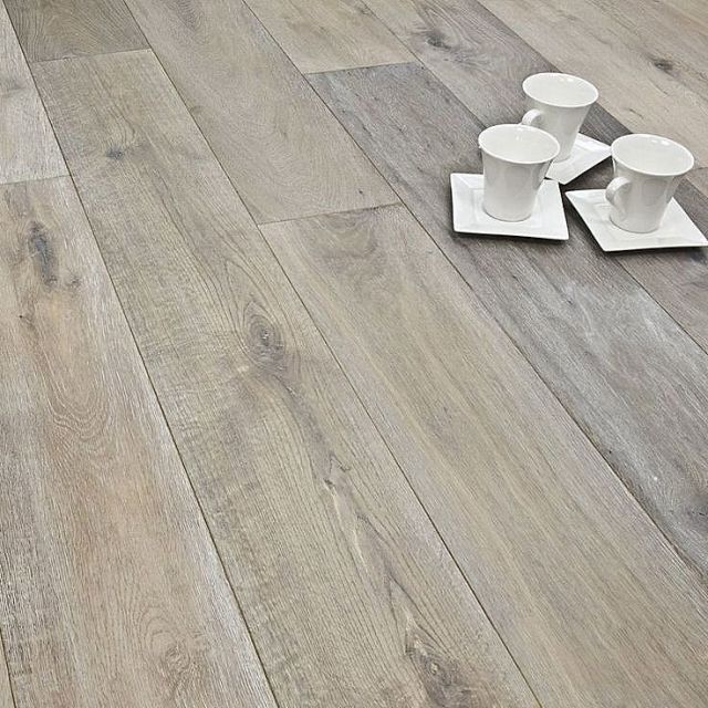 

Wykładzina Pcv Linoleum 3m 4m Deska Szaro beżowa