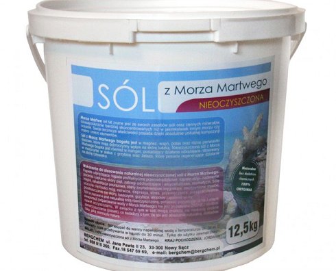 

Naturalna Sól Z Morza Martwego 12,5 kg Importer