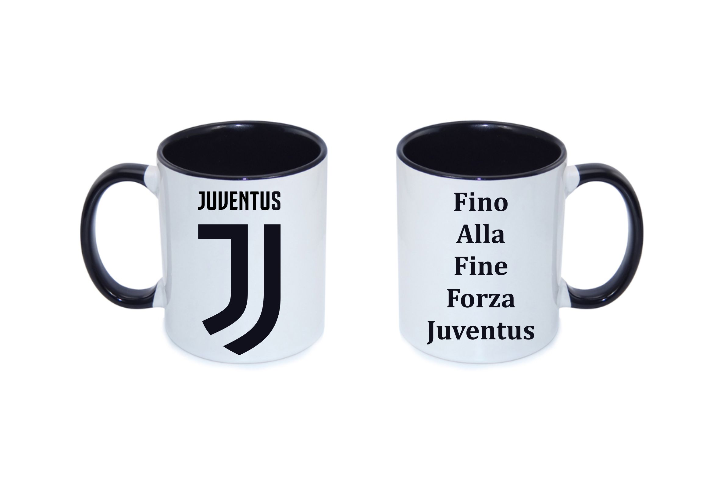 

Kubek Juventus Turyn Nadruk Czarne Ucho Forza Juve