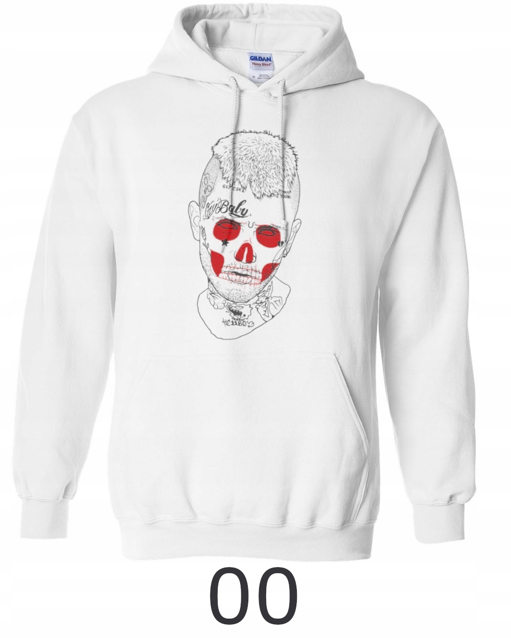 

LIL Peep Bluza Z Kapturem Cry Baby Duzo Wzorów