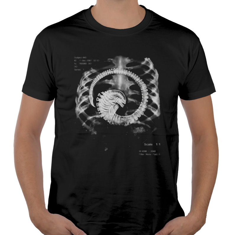 

Koszulka Alien X-Ray Obcy Xenomorph Nostromo L