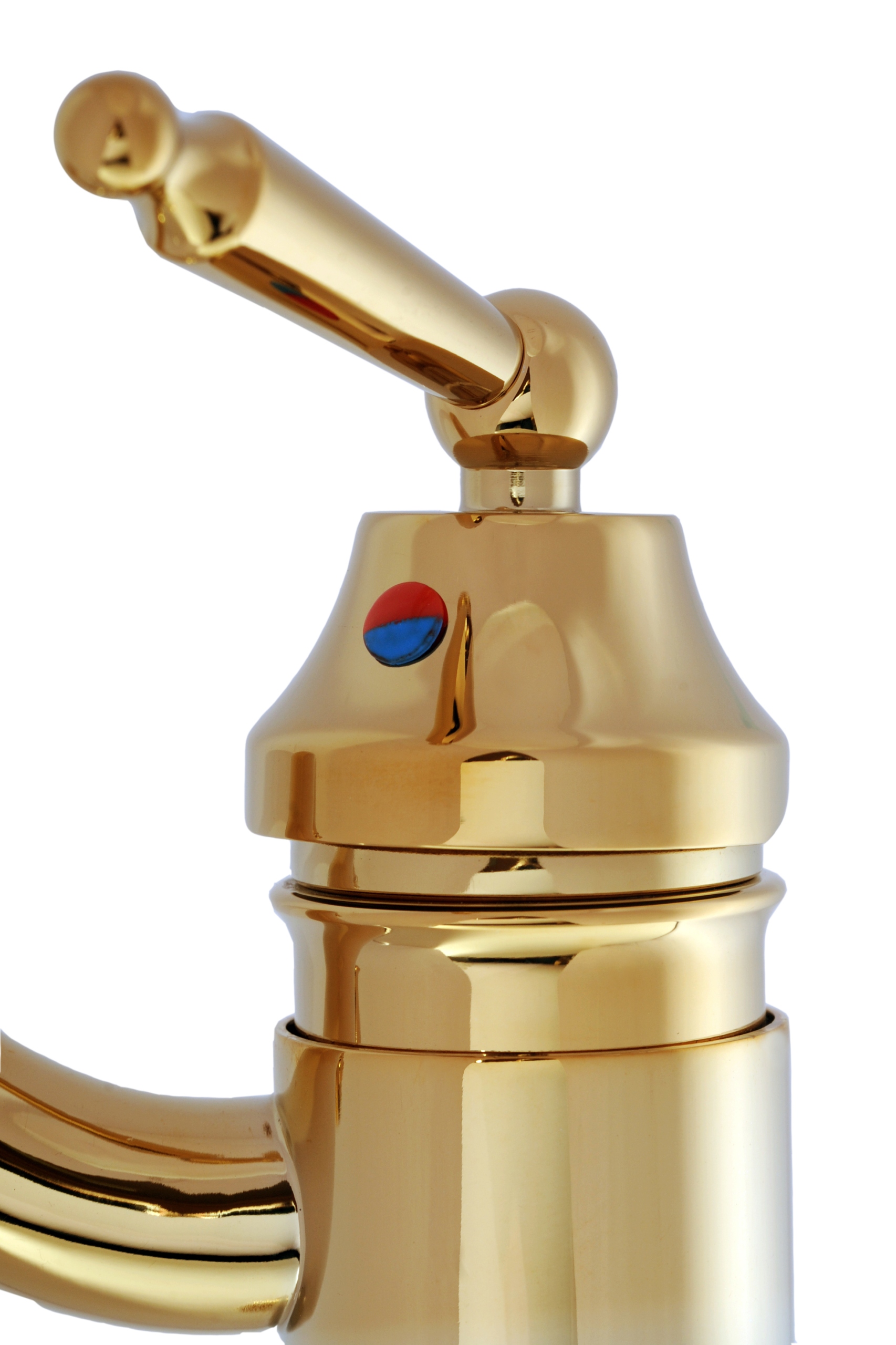 BATERIA UMYWALKOWA WYSOKA GOLS ZŁOTO ROYAL RETRO Rodzaj wylewki Ruchoma