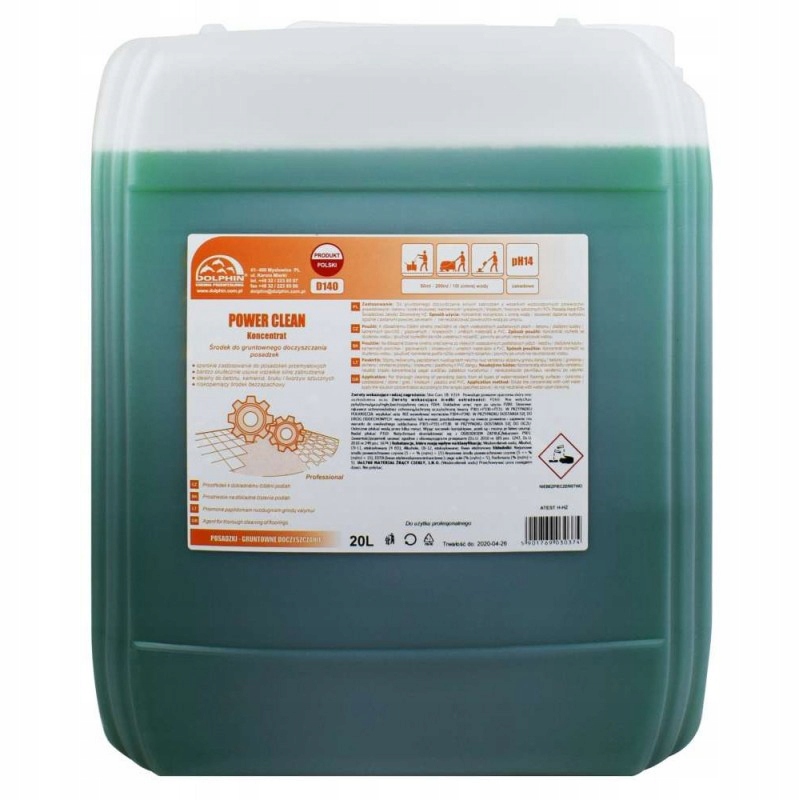 

Dolphin Power Clean gruntowne czyszczenie 20 L