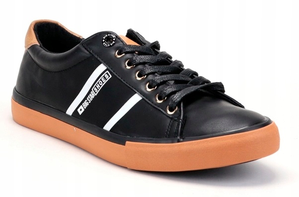 

Buty Big Star BB174310 Niskie Trampki Eko Czarne