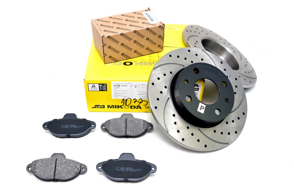 TUNINGOWE Tarcze Klocki PRZOD Fiat SEICENTO 1 1