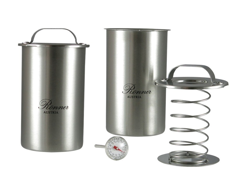 

Szynkowar 1,5L Stalowy +termometr +woreczki 50szt