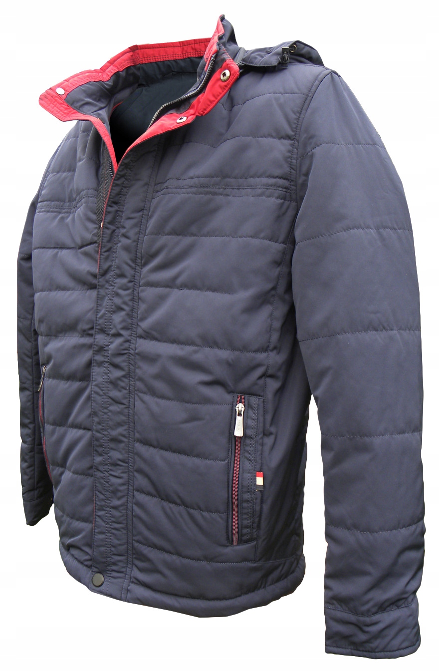 10 MĘSKA PRZEJŚCIOWA KURTKA NIEBIESKA ROZ. L Marka T&L