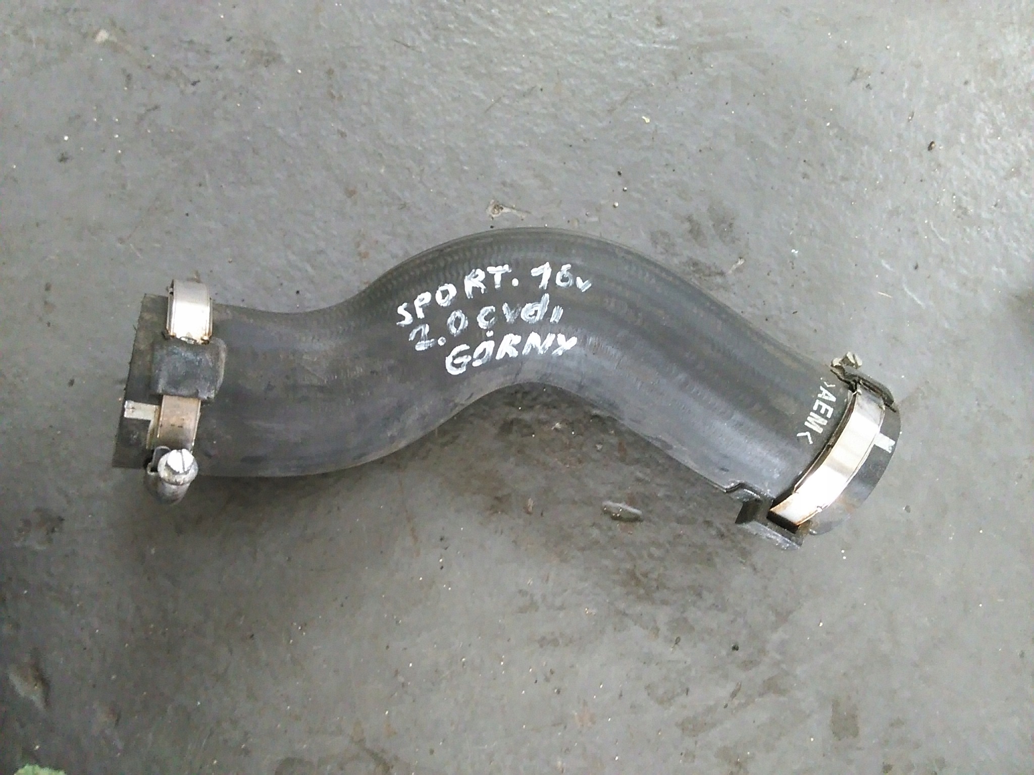 2.0CRDI - HYUNDAI TUCSON II 2.0 CRDI ИНТЕРКУЛЕР ШЛАНГ ТРУБЫ