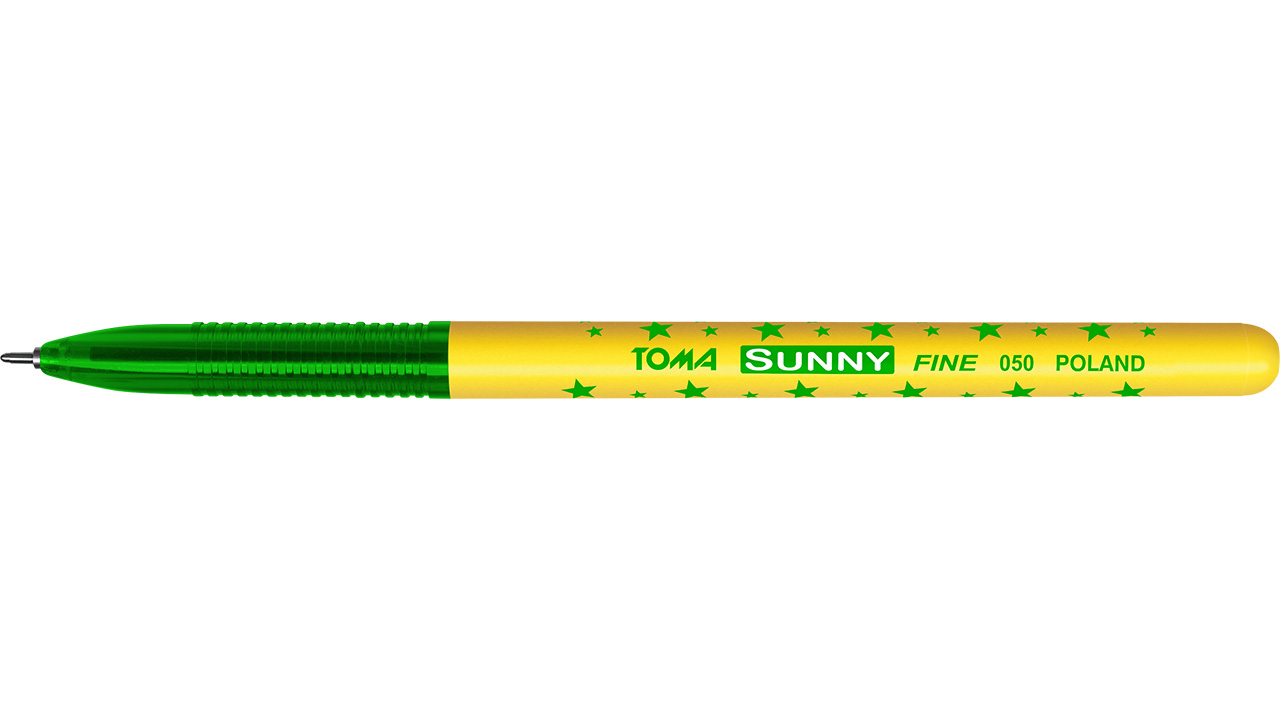 

Długopis Gładkopiszący Do Faktur Sunny Zielony